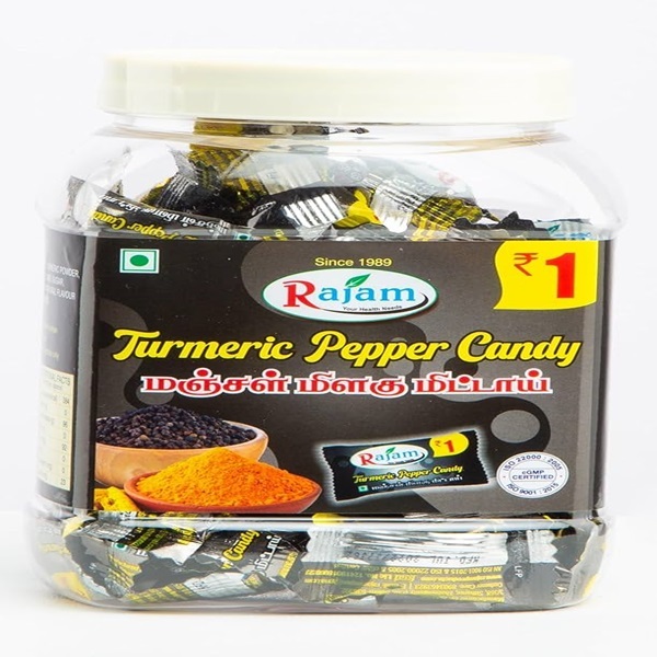 Rajam Turmeric Pepper Candy