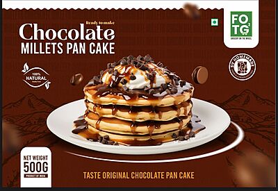 Chocolate Millet Pan Cake Mix 500 gm