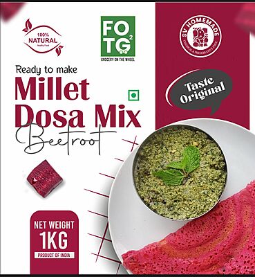 Millet Beetroot Dosa Mix 1 Kg