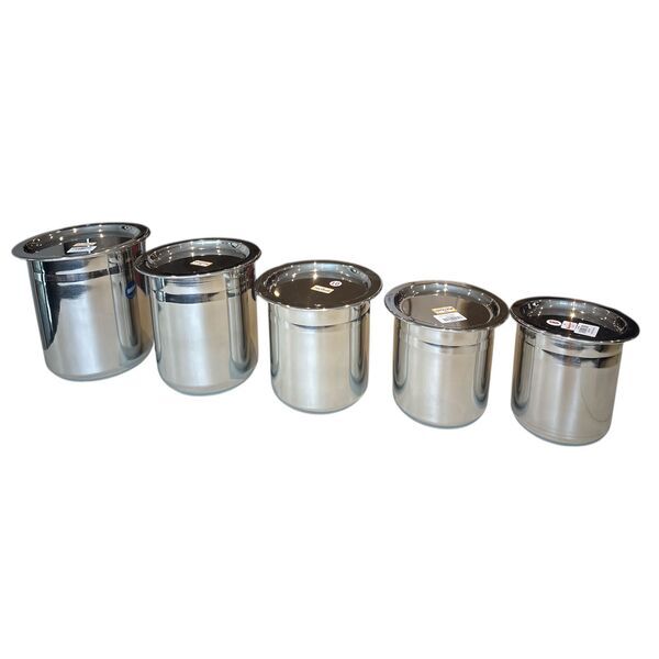 Vessel with Lid 5 PCS
